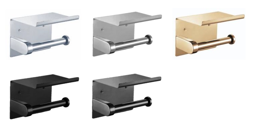 NOBEL Stainless Steel Paper Holder With Tray TD-1011